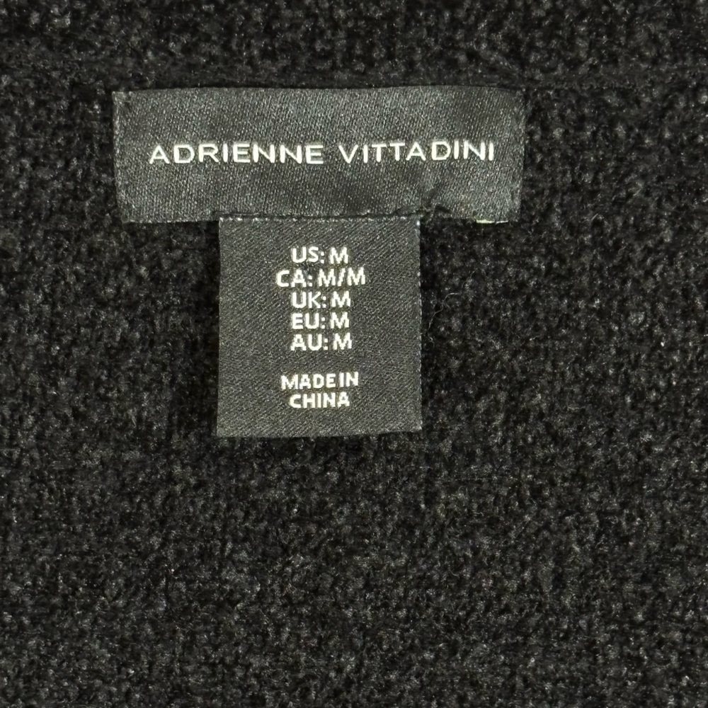Adrienne Vittadini Women’s Classic Black Buttery Soft Polyester Blend Blazer - Picture 3 of 9